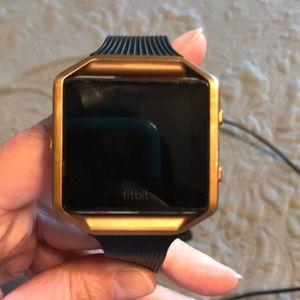 Fitbit Blaze with charger